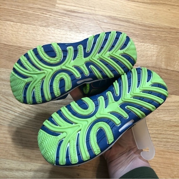 Toy Story Sandals NEW Sz 10 Woody Buzz Adjustable Open Toe Blue Green Shoes - Picture 5 of 6